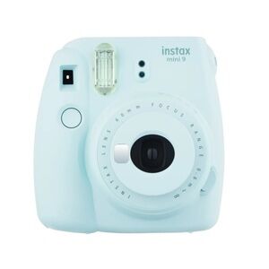 Ice Blue Fujifilm Instax Mini 9 Instant Camera with Matching Case